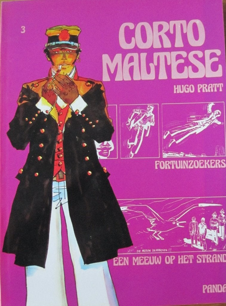 Hugo Pratt -Corto Maltese - deel 3 Fortuinzoekers, Boeken, Eén stripboek, Ophalen of Verzenden, Zo goed als nieuw, Hugo Pratt