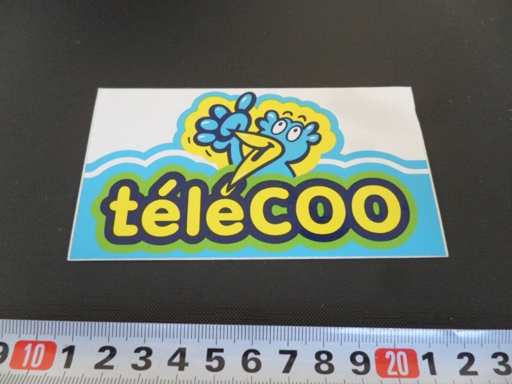 sticker Télécoo  logo, Ophalen, Zo goed als nieuw
