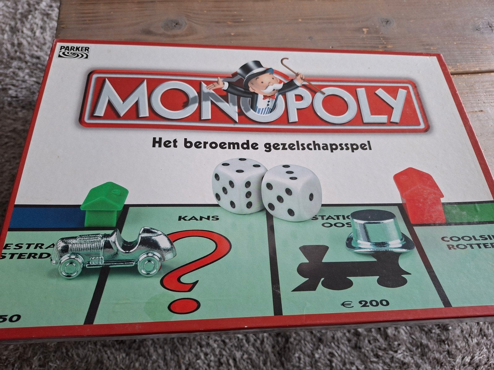 Monopoly: Het beroemde gezelschapsspel, Vijf spelers of meer, Ophalen of Verzenden, Gebruikt, Parker
