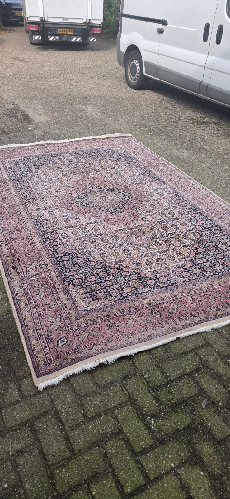 prachtig groot handgeknoopt Perzisch tapijt 300x200!, Perzisch, 200 cm of meer, Ophalen of Verzenden, Zo goed als nieuw