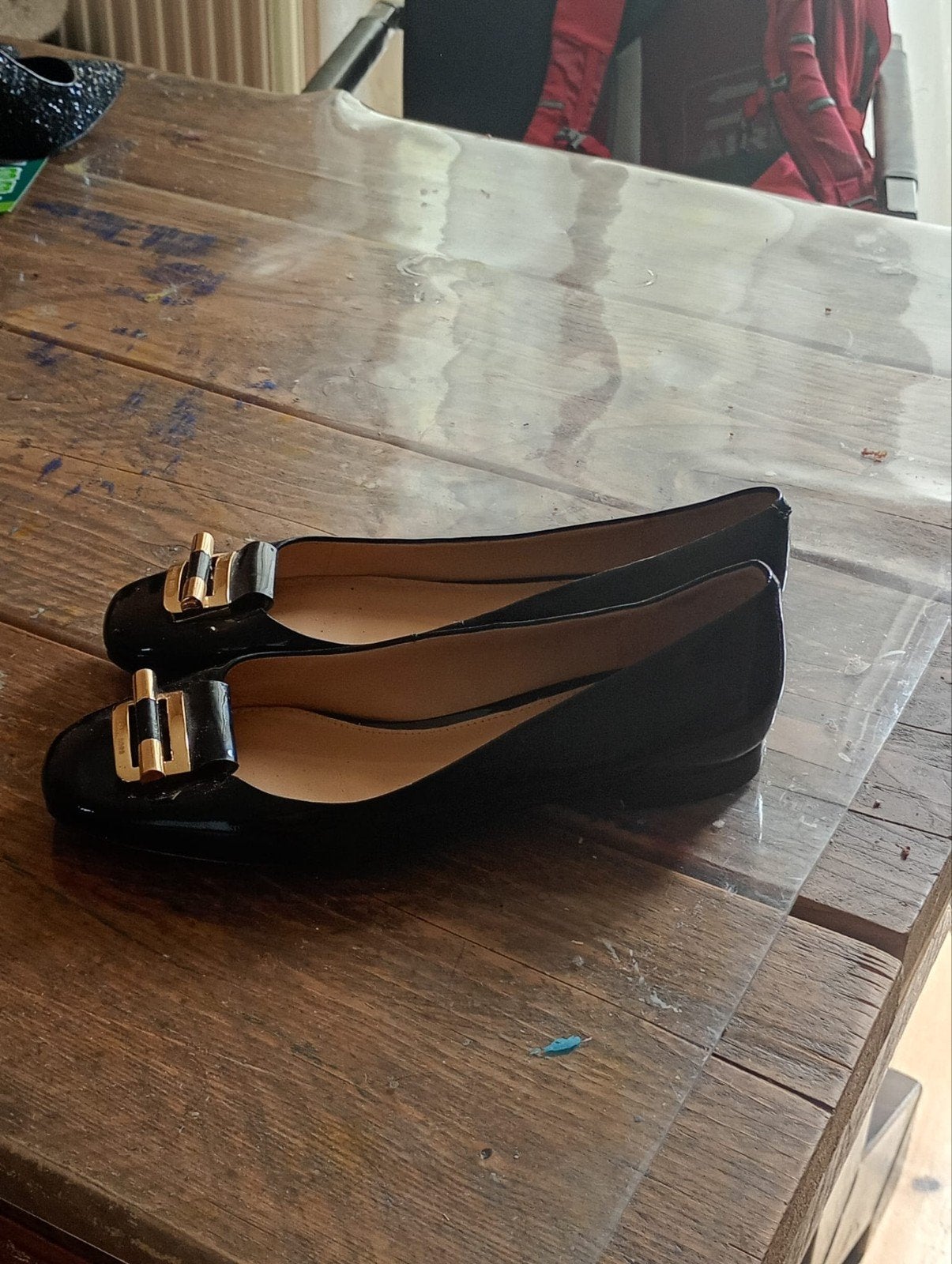 Michael Kors Ballerina's Zwart Lakleer Maat 38, Kleding | Dames, Schoenen, Michael Kors, Zwart, Zo goed als nieuw, Ballerina's