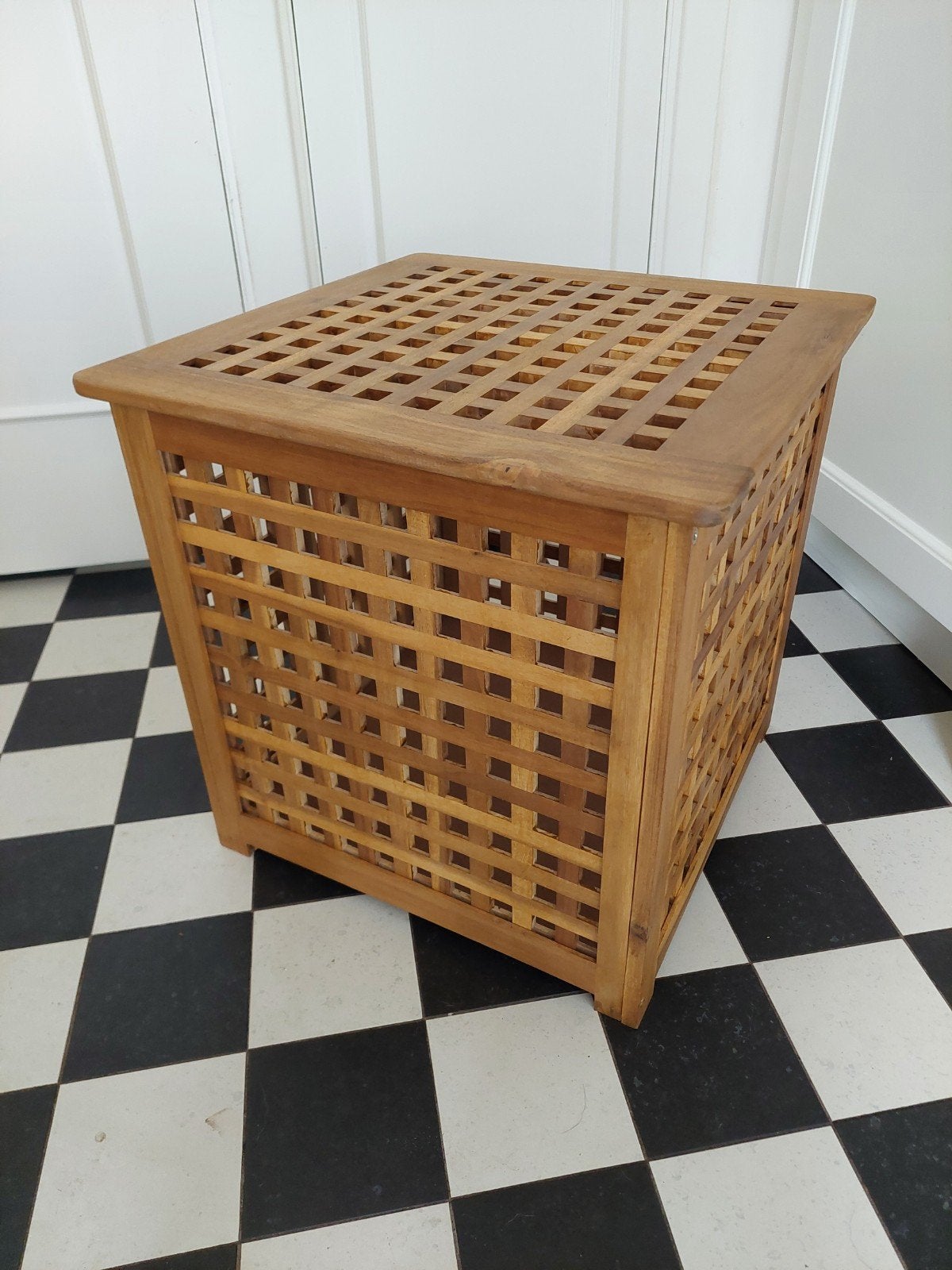 Opbergkist,  wasmand. Ikea 50x50x50, Ophalen, Zo goed als nieuw, 50 tot 100 cm, Minder dan 50 cm