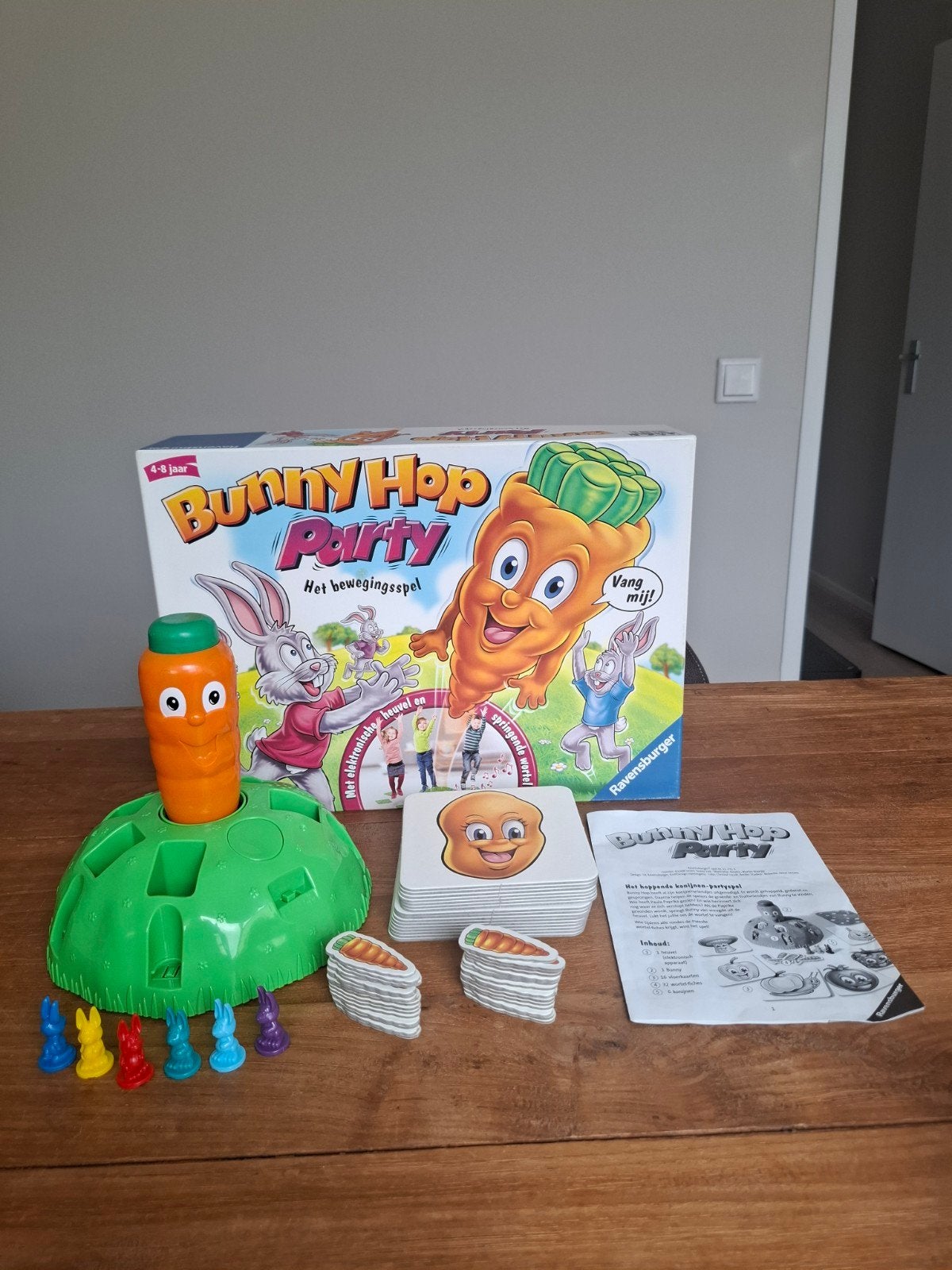 Bunny Hop Party - Het bewegingsspel van Ravensburger, Hobby en Vrije tijd, Gezelschapsspellen | Bordspellen, Drie of vier spelers