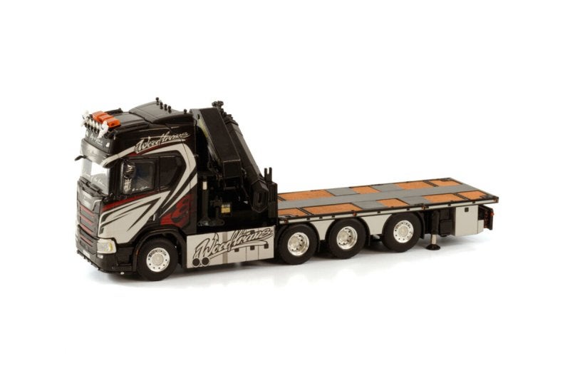 WOOD TRANS; SCANIA R HIGHLINE CR20H 8X4, Nieuw, Ophalen of Verzenden, Bus of Vrachtwagen, Wsi