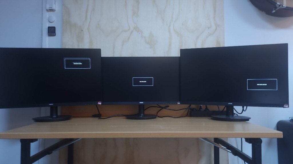 3x Philips V-line HD monitor 27 en 24 inch. Prijs per stuk!, IPS, HDMI, Full HD, Ophalen of Verzenden