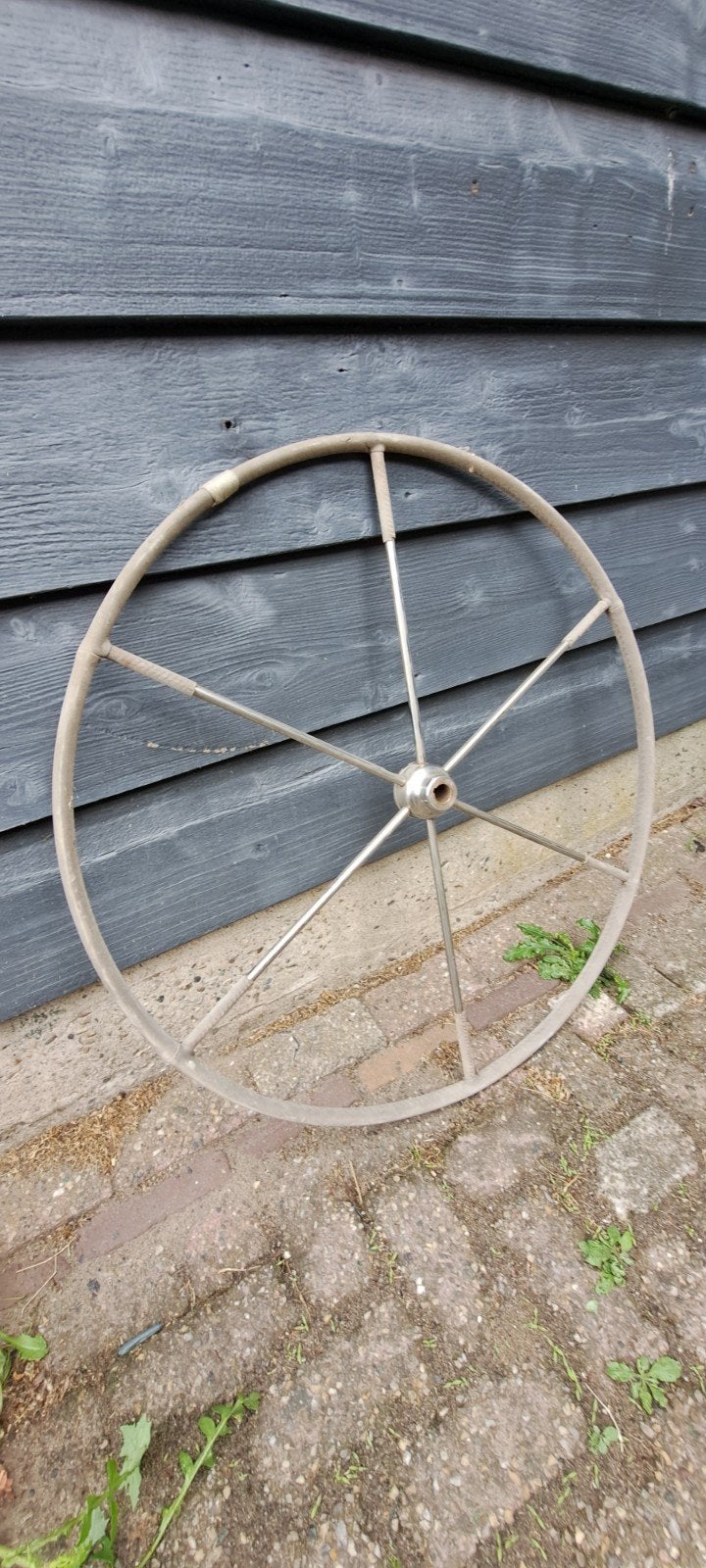 Rvs stuurwiel Edson 94cm, Ophalen, Gebruikt, Overige typen