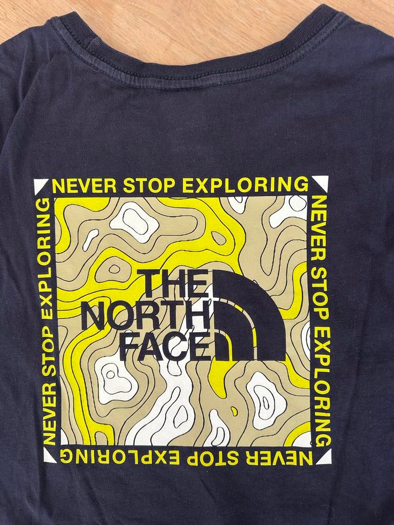 3 T-shirts: The North Face, Black Squad, H&M (jongen 13/14 j, Ophalen, Gebruikt, Jongen