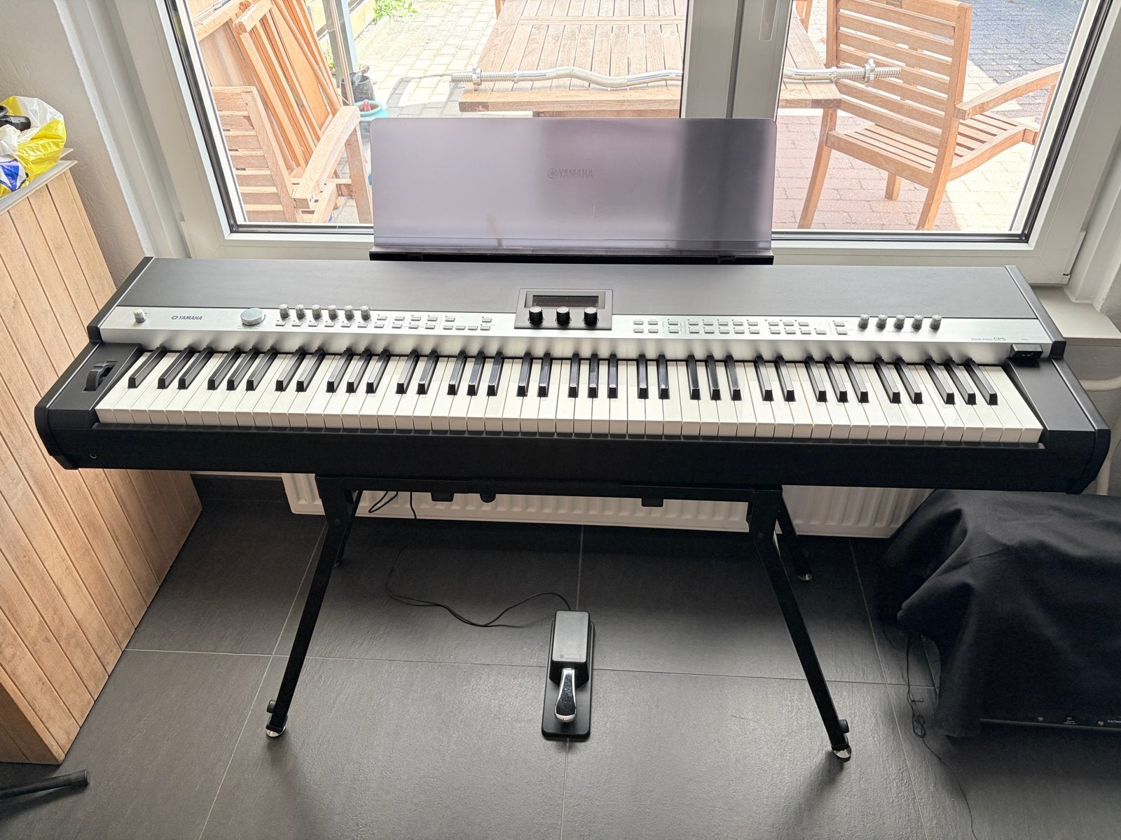 Yamaha CP5 Stage Piano - Houten Gewogen Klavier, Muziek en Instrumenten, Keyboards, Ophalen, 88 toetsen, Yamaha, Zo goed als nieuw