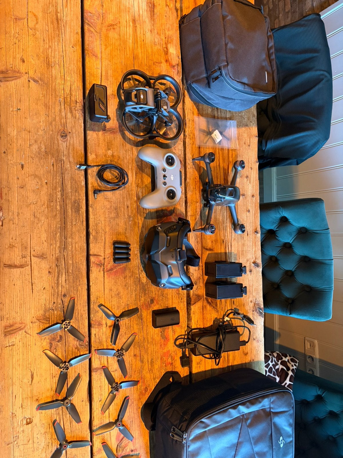 DJI FPV + DJI Avata complete FPV drone set nette staat, Ophalen of Verzenden, Zo goed als nieuw, DJI