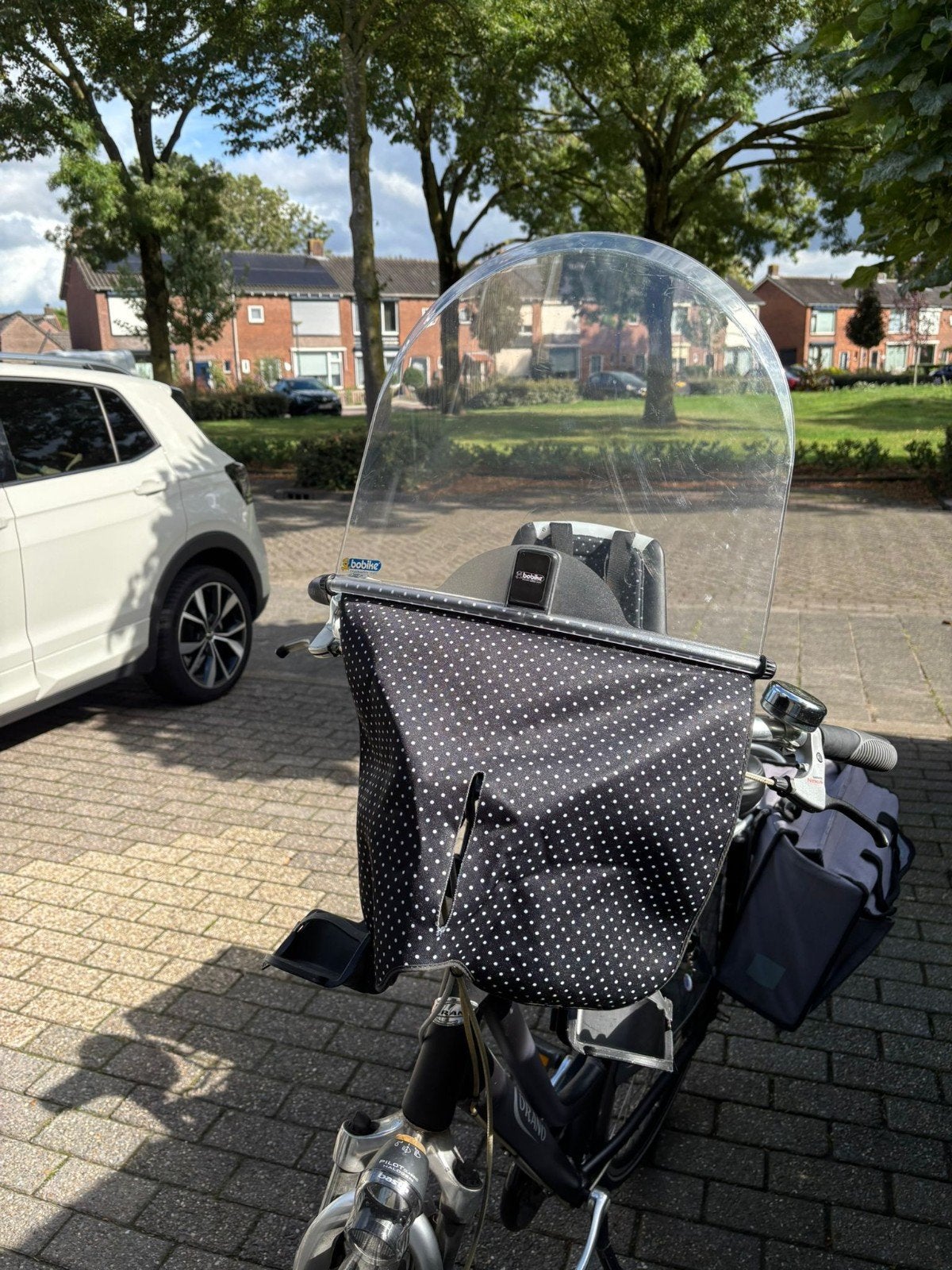 Bobike fietsstoel voor voorkant, Fietsen en Brommers, Ophalen, Gebruikt, Bobike