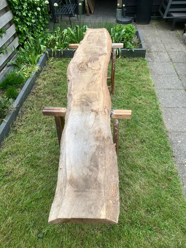 Mooie eiken schaaldelen 4 stuks, Doe-het-zelf en Verbouw, Hout en Planken, Ophalen, Eiken, Zo goed als nieuw, Plank