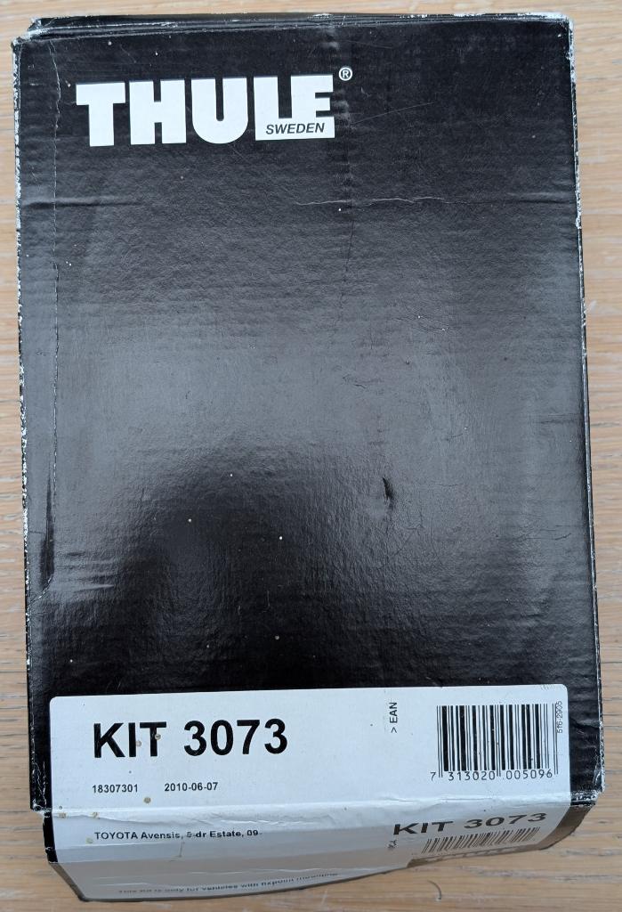 Thule XT Kit 3073 - TOYOTA Avensis, 5-dr Estate, Auto diversen, Dakdragers, Ophalen of Verzenden, Zo goed als nieuw