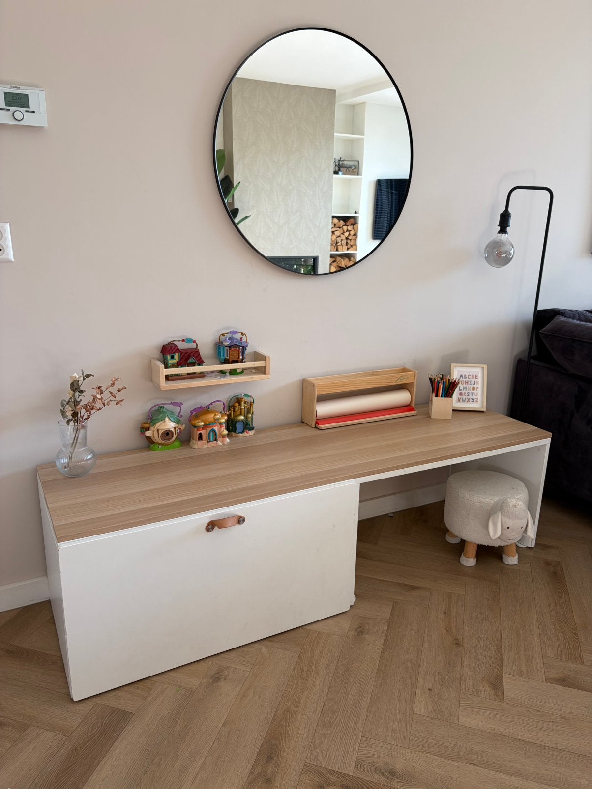 Kinderbureau, Ophalen, Gebruikt, Hout, Kinderbureau