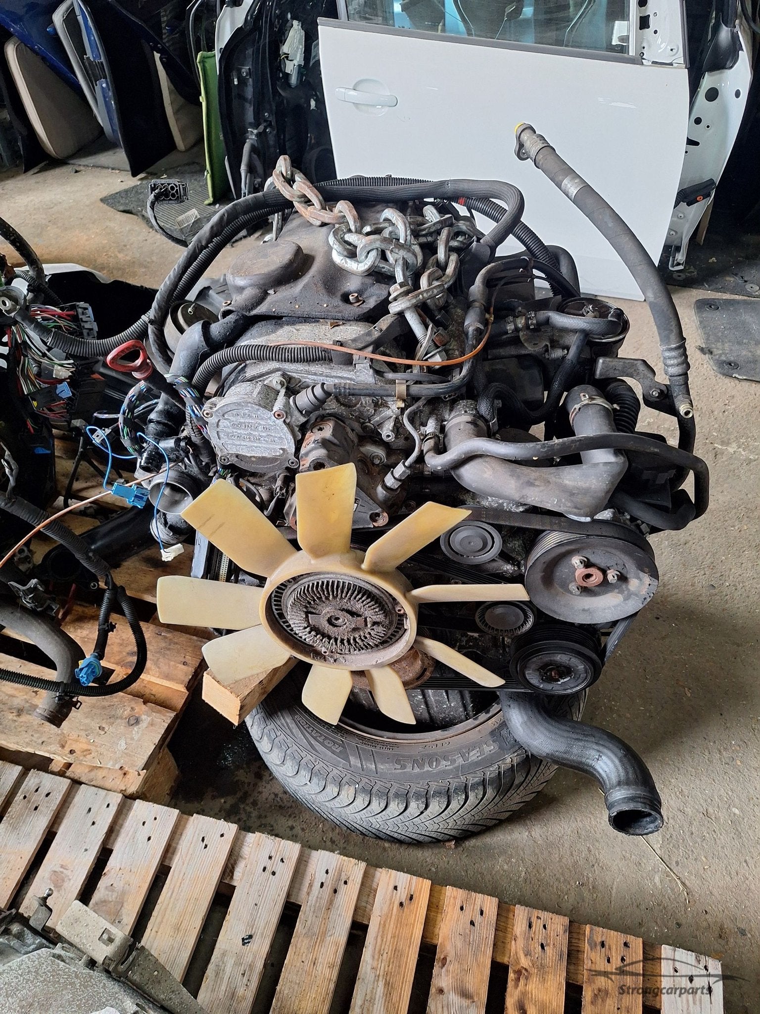 646982 Motor 115CDI 150pk Mercedes Vito Viano compleet, Ophalen, Gebruikt, -, -