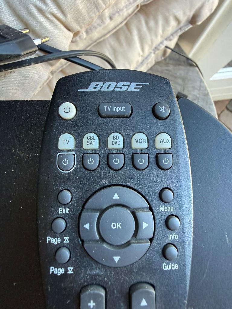 Bose CineMate GS Series II subwoofer en afstandsbediening, Gebruikt, 2.1-systeem, 70 watt of meer, Overige spelers