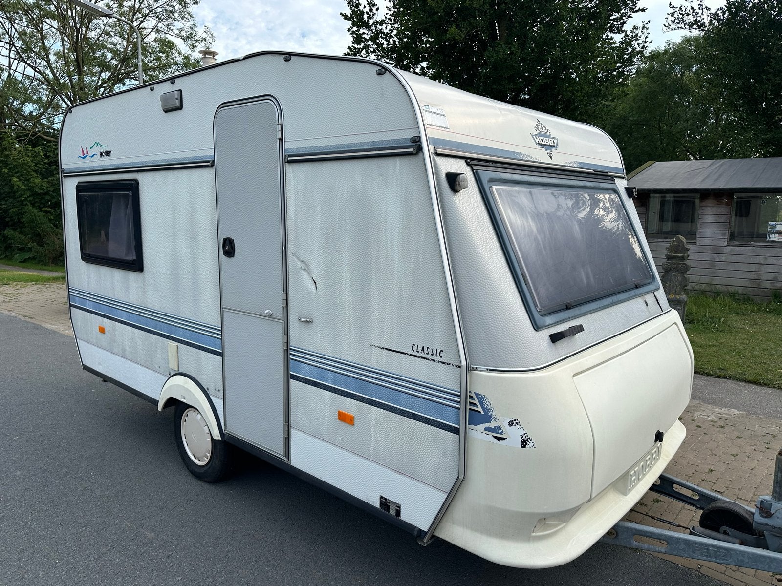 Hobby Classic 10H Caravan  1995- export of festival caravan!, Caravans en Kamperen, Caravans, Hobby, Omvormbare zithoek, Bedrijf