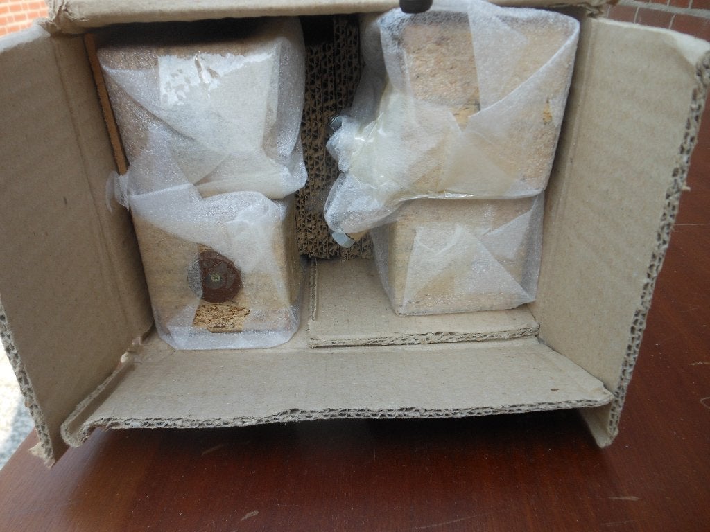 Set van poten voor hoektafel, gerookt teakhout, Ophalen, Minder dan 50 cm, Teakhout, Nieuw