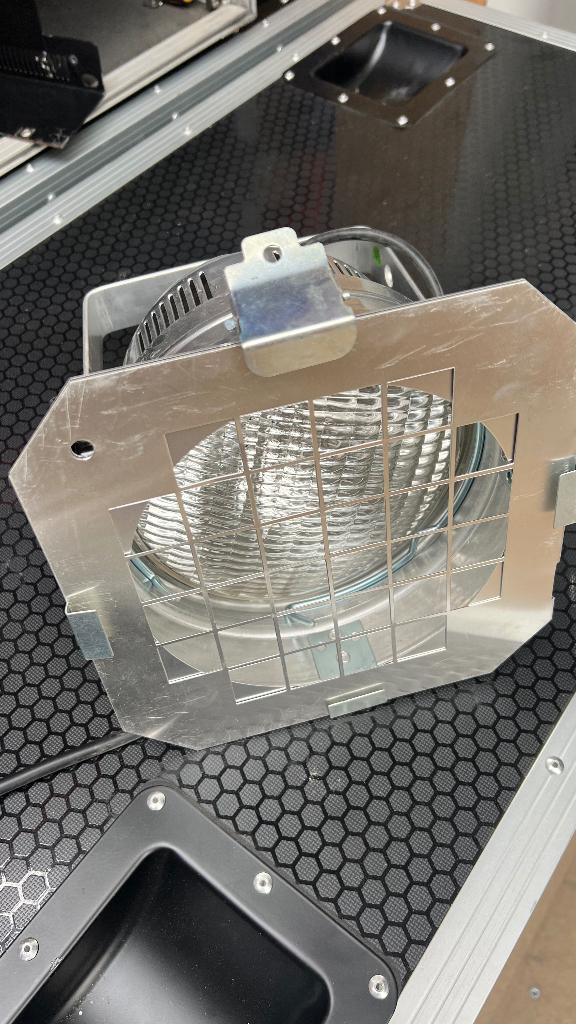 16 x par 56 Chroom met 300watt WFL, Ophalen, Gebruikt, Licht