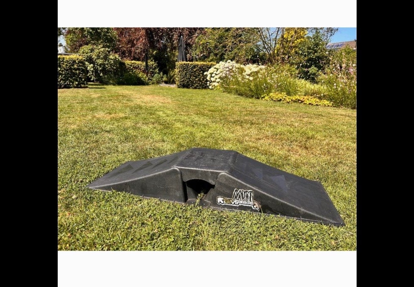 MTB Dirt Jump Ramp - mtb crossfiets skate ramp, schans, Ophalen, Gebruikt