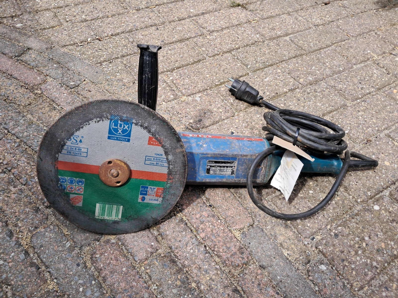 Bosch Haakse Slijpmachine 1600W - Gebruikt, Ophalen
