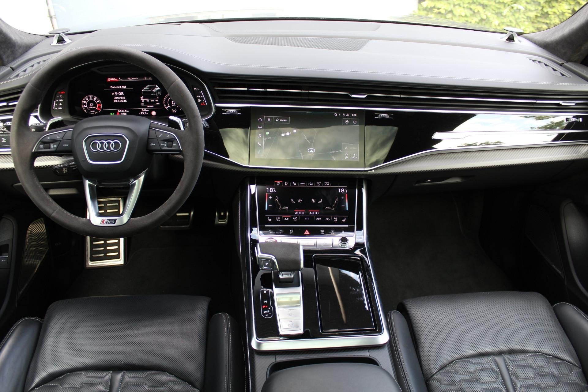 Audi Q8 4.0 TFSI RS Q8 quattro 600pk | Panorama dak | Kerami, Auto's, Automaat, Gebruikt, Bedrijf, Vierwielaandrijving