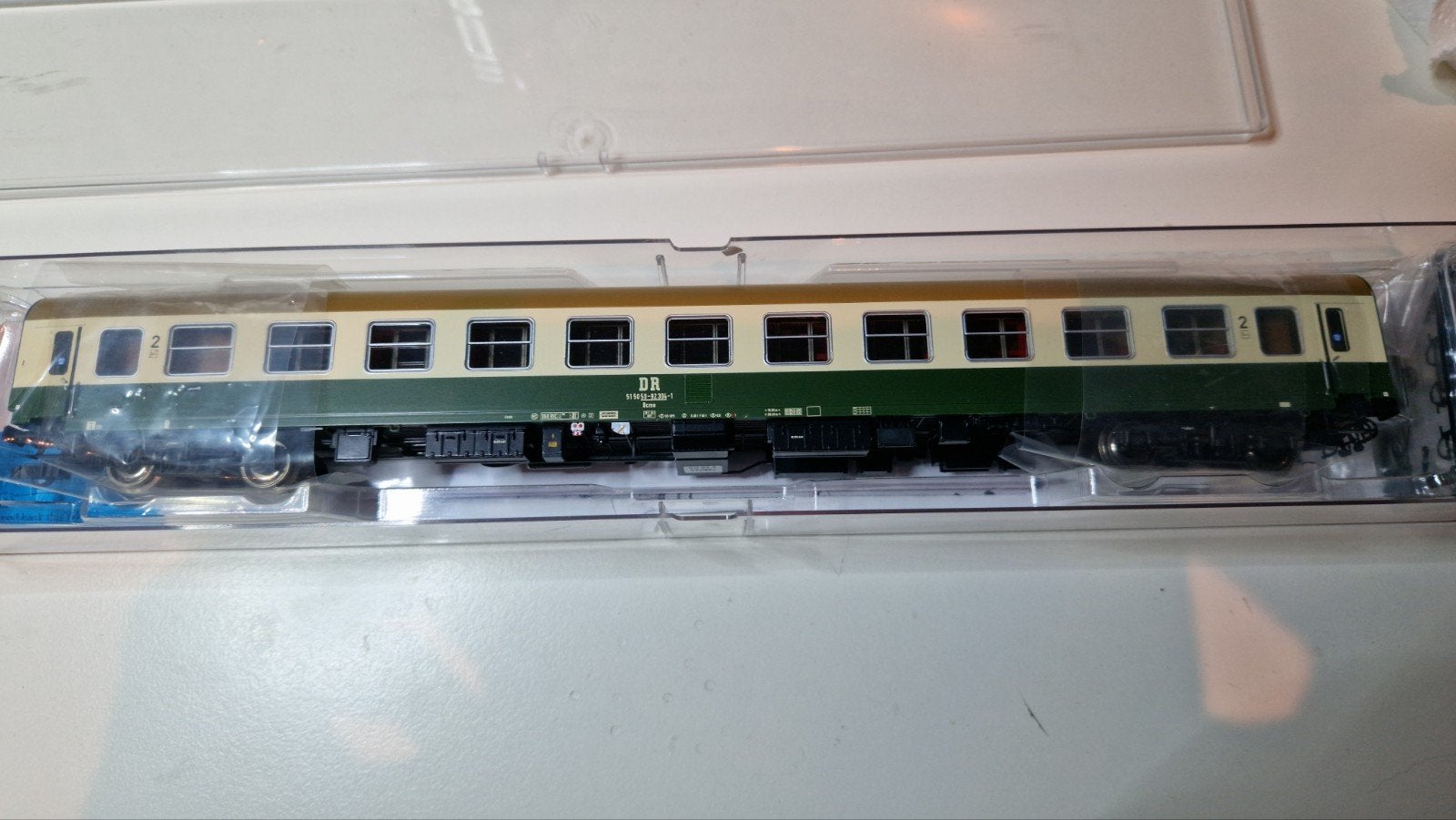 Roco 74804 ligrijtuig oa Hoek Warschau Expres, Ophalen, Gelijkstroom, Wagon, Zo goed als nieuw