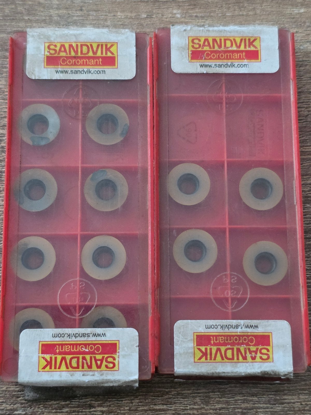 Sandvik coromant r300-1240e-pm 1030 wisselplaten, Ophalen of Verzenden, Zo goed als nieuw