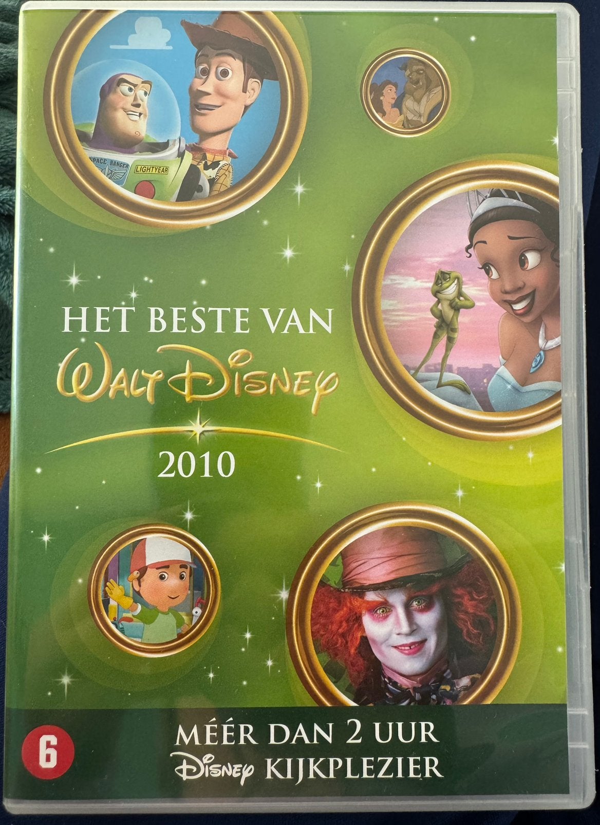 Walt Disney DVD het beste van 2010 in zeer goede staat, Tekenfilm, Ophalen of Verzenden, Zo goed als nieuw, Alle leeftijden