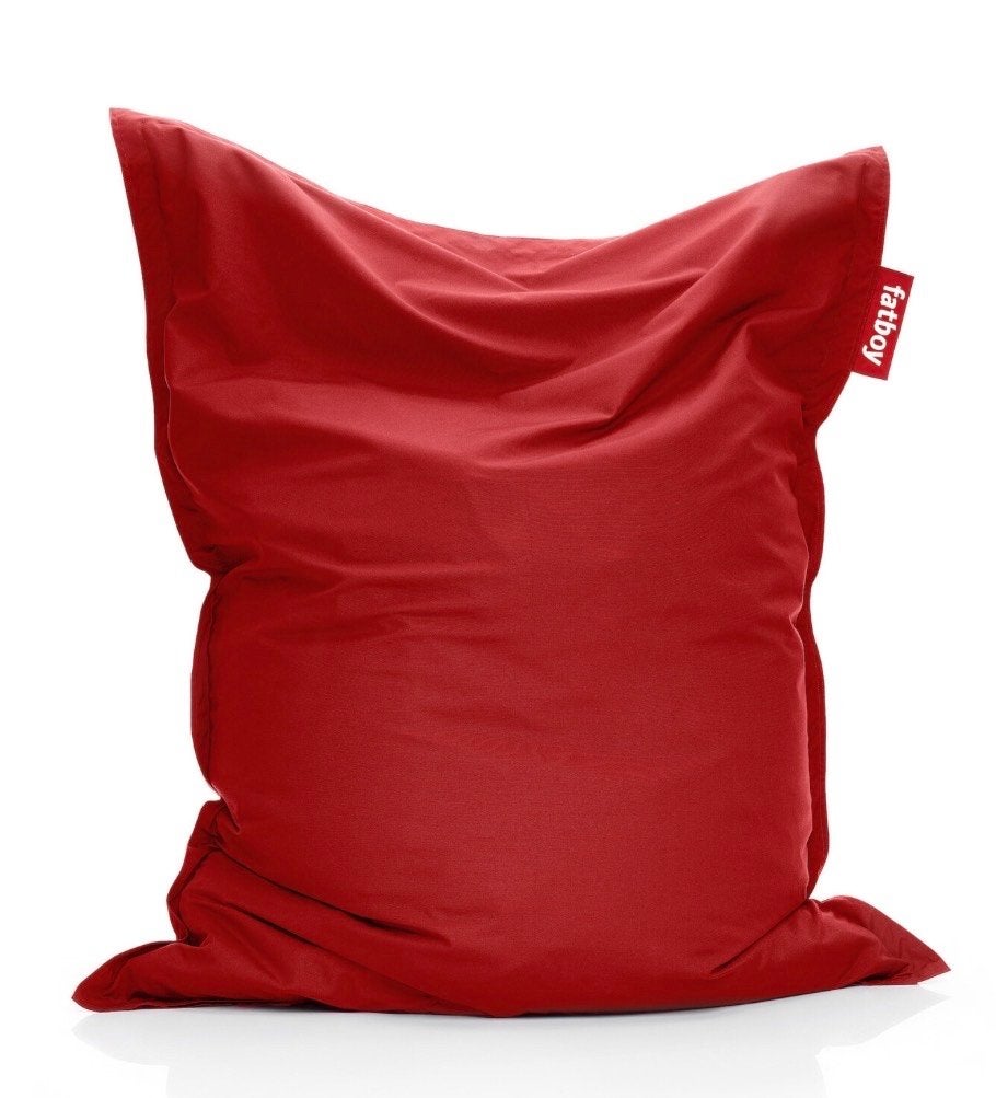 Fatboy Original Zitzak Rood - Comfort en Stijl, Ophalen of Verzenden, Gebruikt, Rood, Zitzak