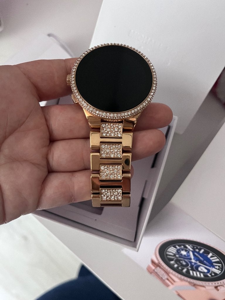 Michael Kors Gen 6 Camille Smartwatch Rose Gold, Sieraden, Tassen en Uiterlijk, Smartwatches, Verzenden, Conditie, Michael Kors