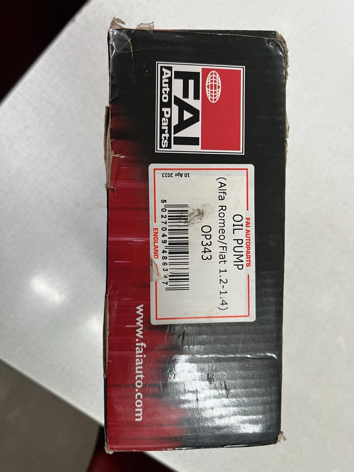 Nieuwe Oliepomp FAI OP343 voor Fiat 500 1.2 (en Alfa Romeo), Ophalen of Verzenden, Nieuw, Fiat