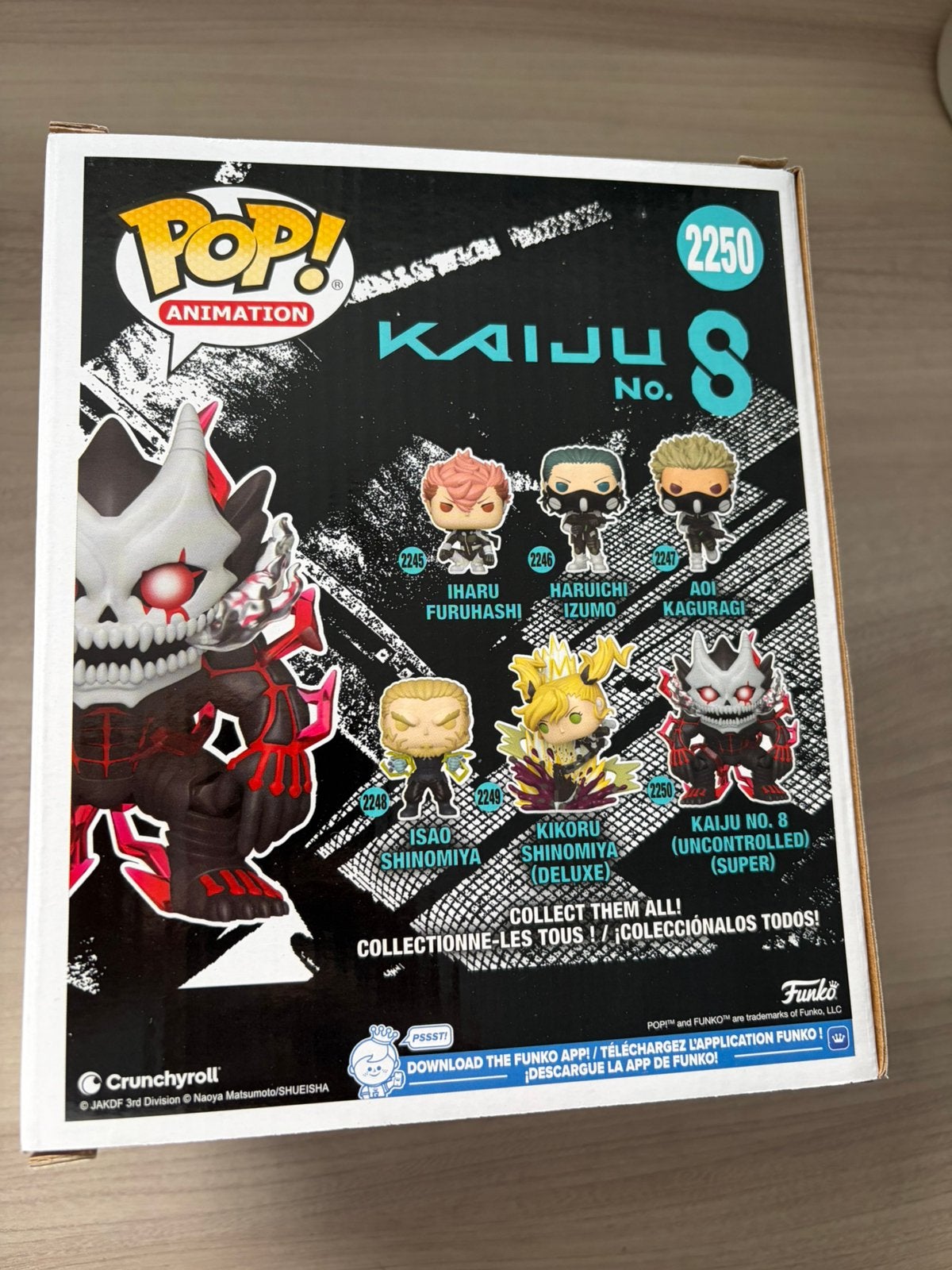 Funko Pop! Animation – Kaiju No. 8 (Uncontrolled) #2250, Funko Europe, Ophalen of Verzenden, Zo goed als nieuw, 4th floor, 1 Queen Caroline St, London W6 9YN, Verenigd Koninkrijk