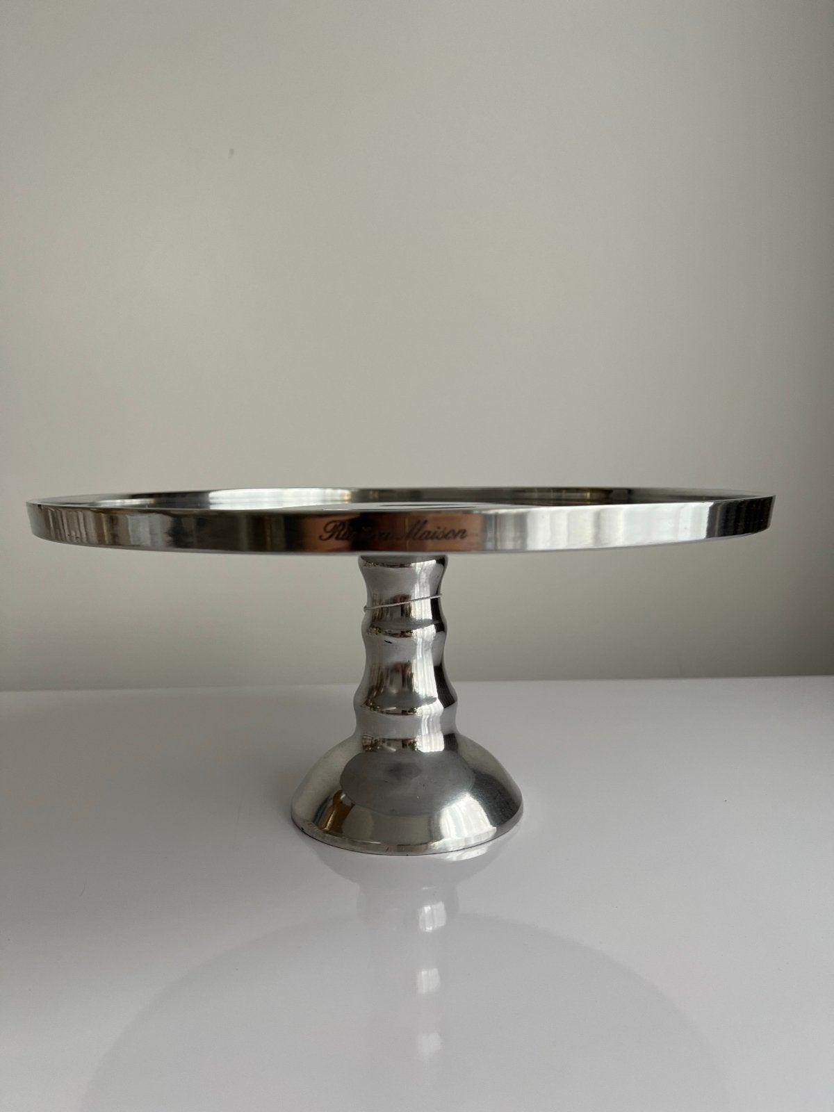 Rivièra Maison etagere/schaal groot, Op voet, Schaal, Rond, Ophalen of Verzenden