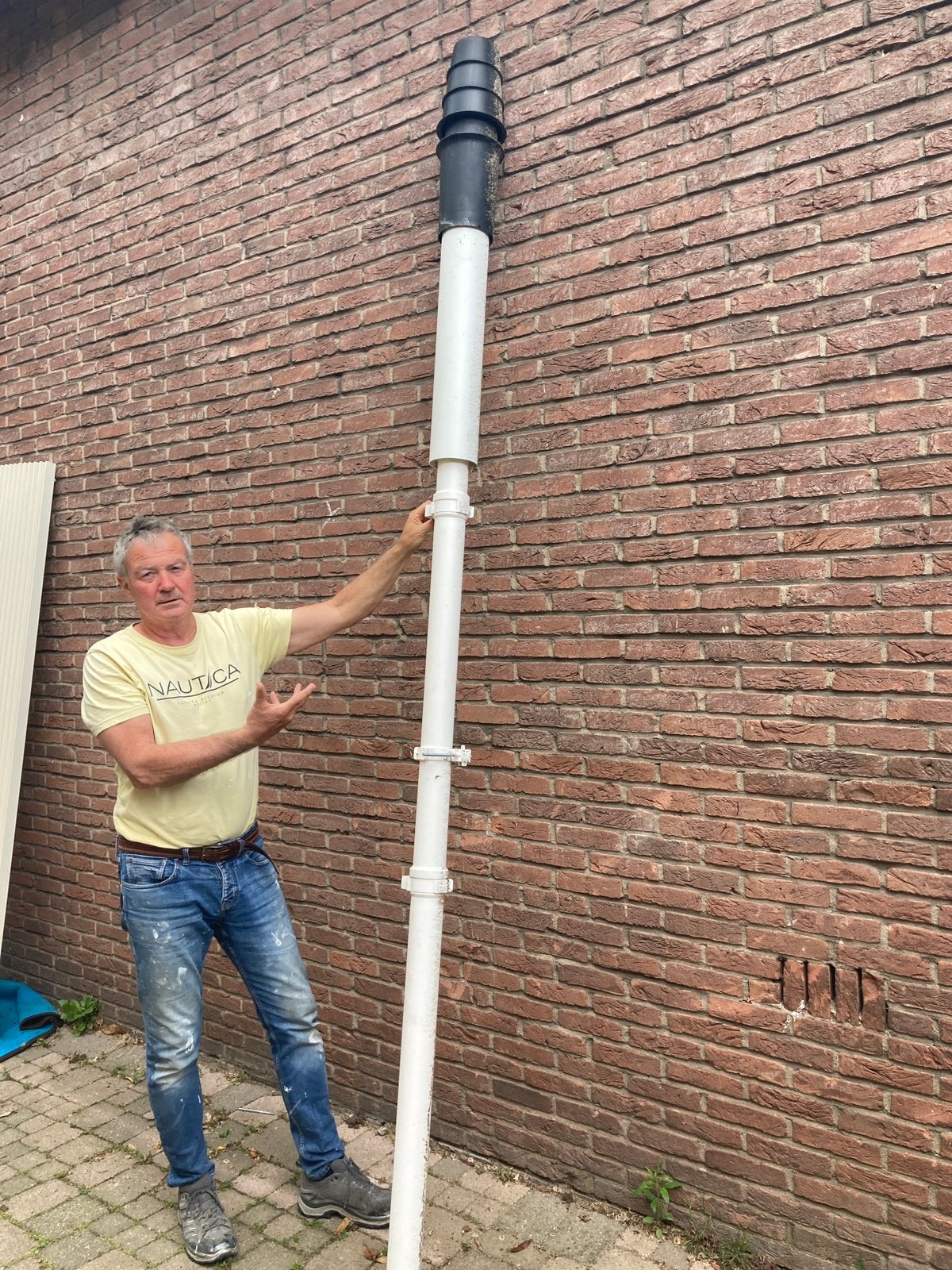 Rookgasafvoer, Ophalen, Overige typen, Minder dan 60 cm, Zo goed als nieuw