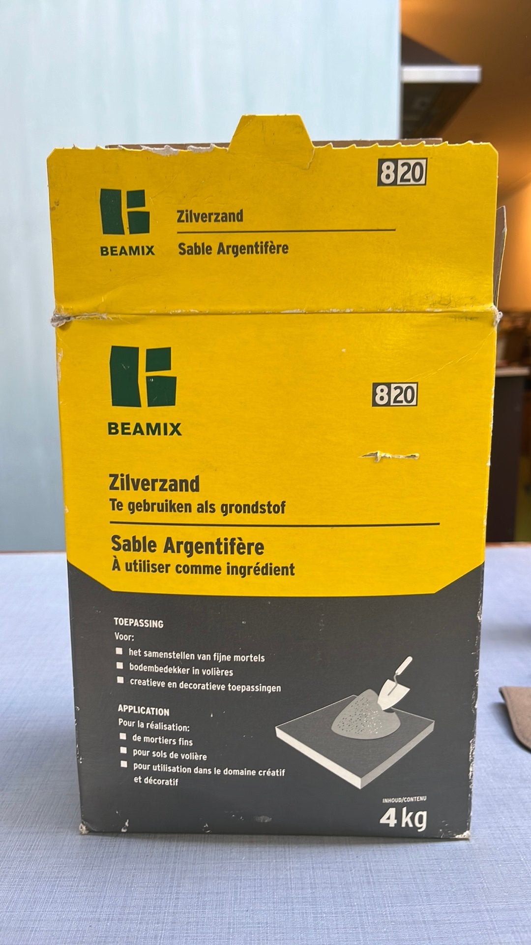 zilverzand specie fijne mortel, Ophalen, Gebruikt, Overige typen, Minder dan 35 cm