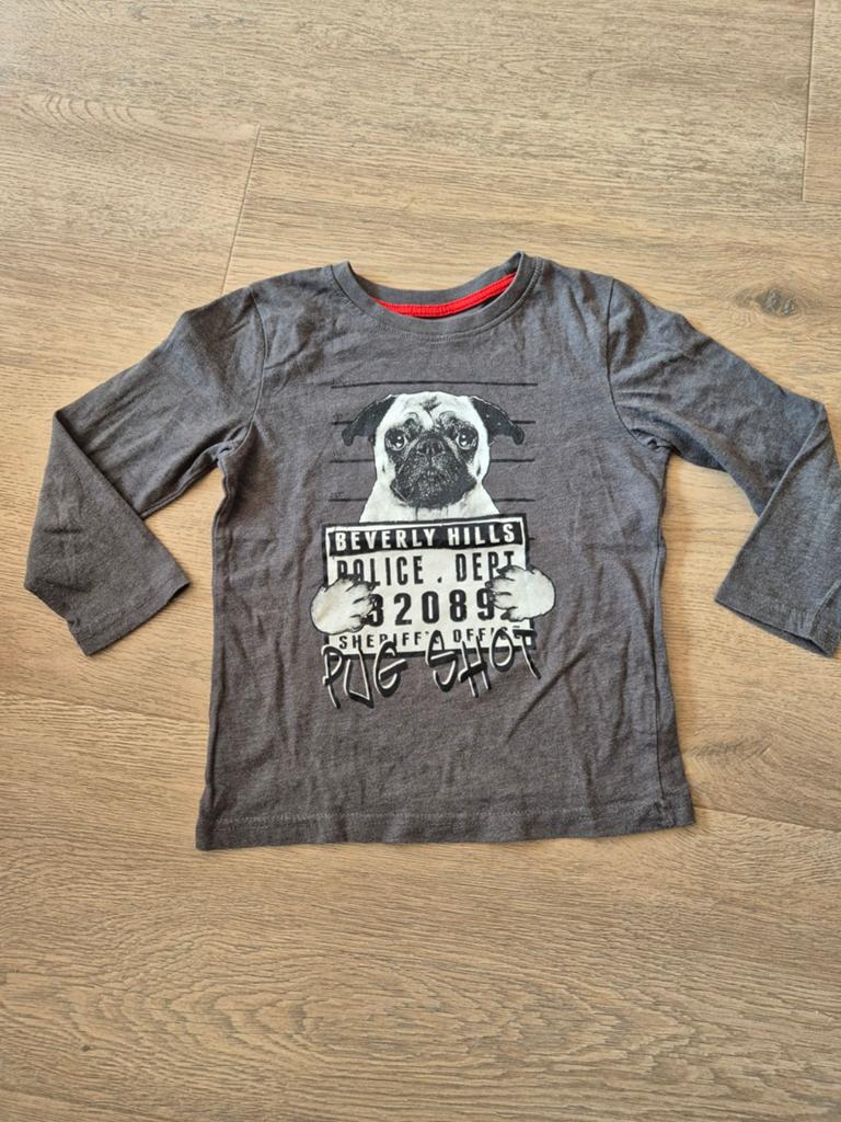 Longsleeve maat 116, Ophalen of Verzenden, Zo goed als nieuw, Jongen, Shirt of Longsleeve