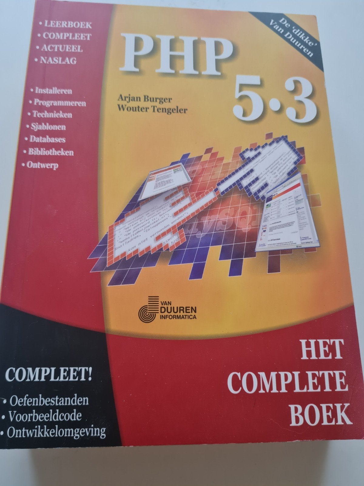 Arjan Burger - PHP 5.3, Programmeertaal of Theorie, Ophalen of Verzenden, Zo goed als nieuw, Arjan Burger; Wouter Tengeler