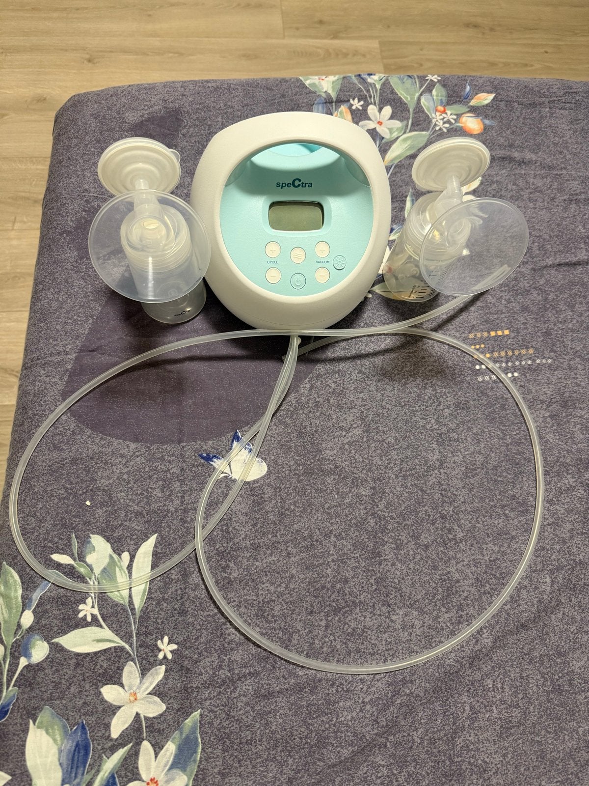 Spectra S1 Plus dubbele elektrische borstkolf, Ophalen, Gebruikt
