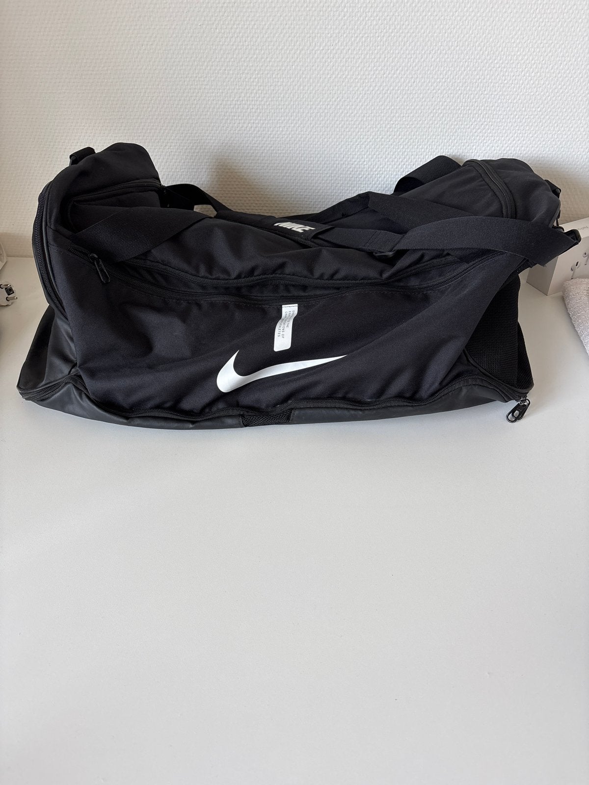 Nike Voetbaltas - Zwart, Ruim en Praktisch, Ophalen of Verzenden, Gebruikt, Unisex volwassen