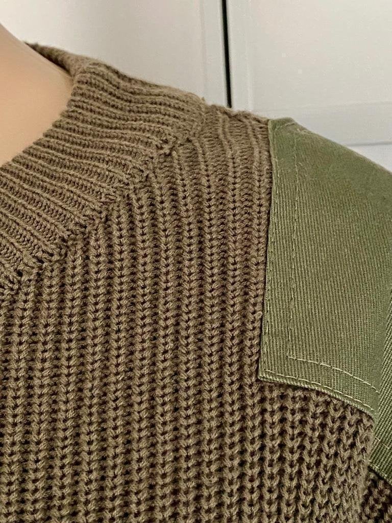 H174 Airdate maat M=38/40 trui olijf-groen gebreide, Kleding | Dames, Maat 38/40 (M), Airdate, Ophalen of Verzenden, Zo goed als nieuw