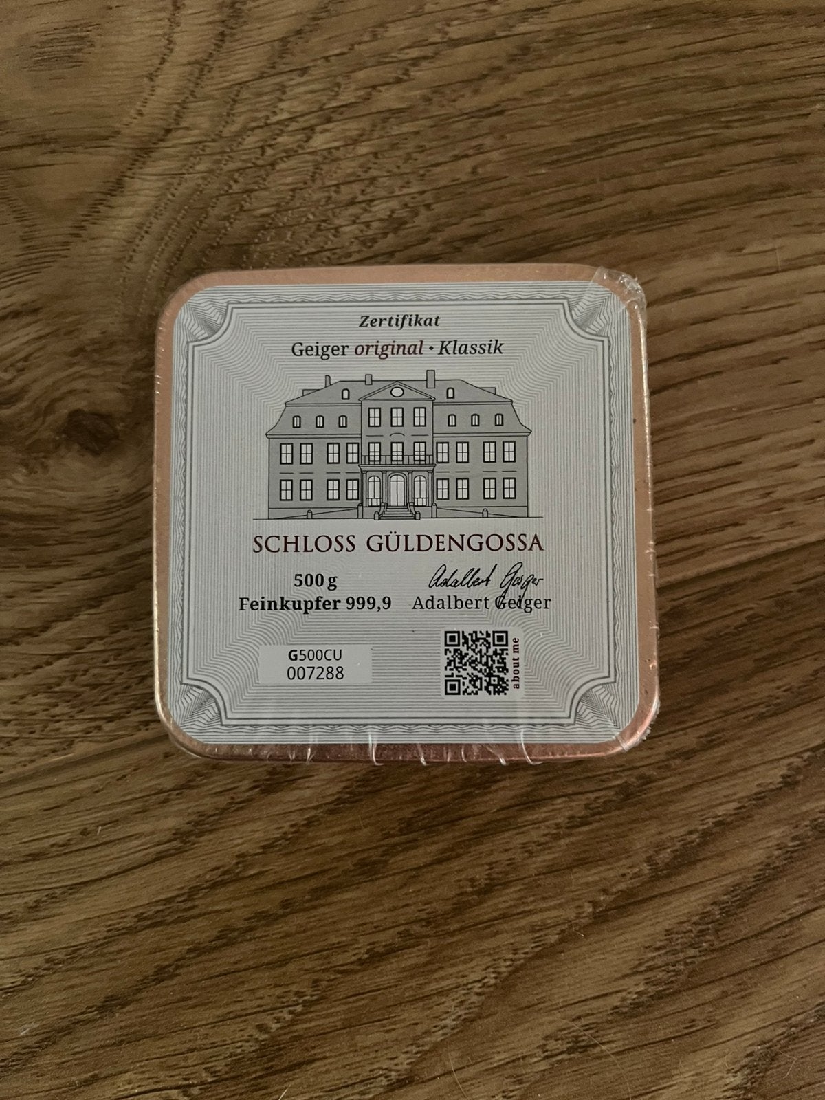 Te koop: Geiger Original Klassik koperbaar 20 stuks, Ophalen of Verzenden, Zilver
