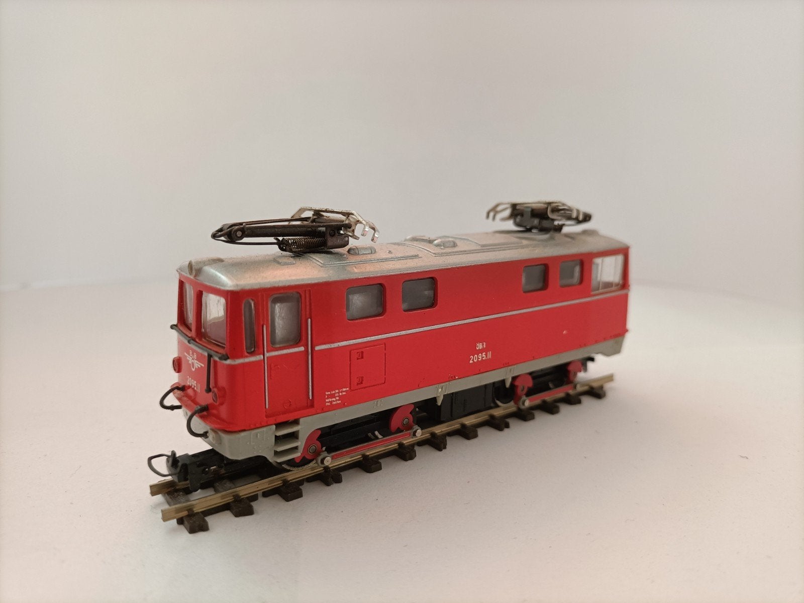 Liliput H0e Smalspoor Dieselloc ÖBB 2095.11 – Getest & Werke, Ophalen, Gebruikt, Analoog, Liliput
