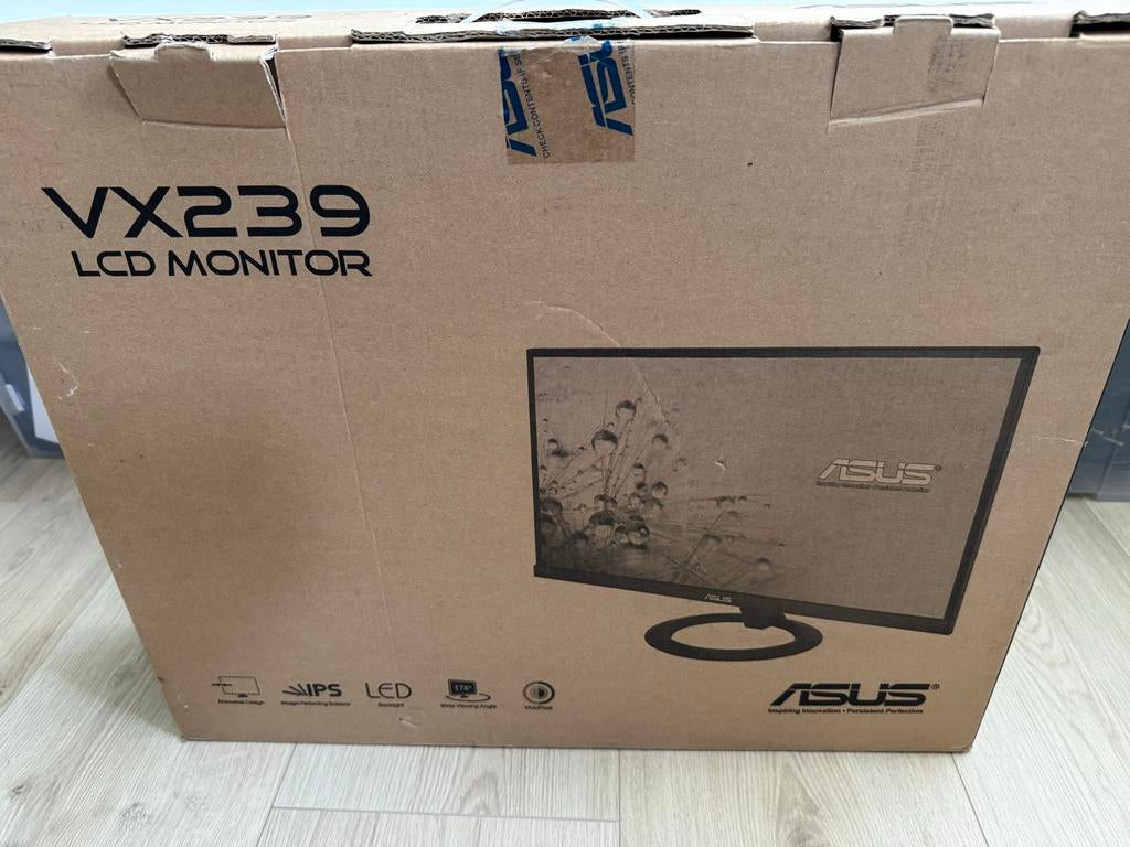 ASUS VX239H-W, Computers en Software, Monitoren, Zo goed als nieuw, 60 Hz of minder, HDMI, IPS, HD, Ophalen