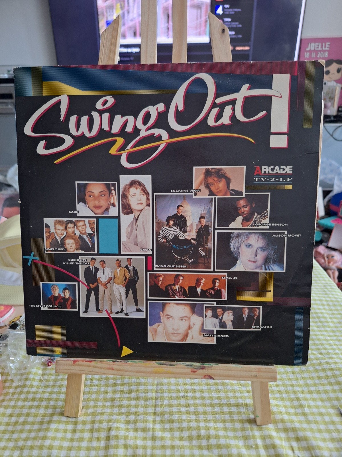 Swing Out! Pop/Rock Dubbel-LP (Arcade TV-2-LP), Cd's en Dvd's, Vinyl | Pop, Gebruikt, Pop, Complilatie, Ophalen of Verzenden