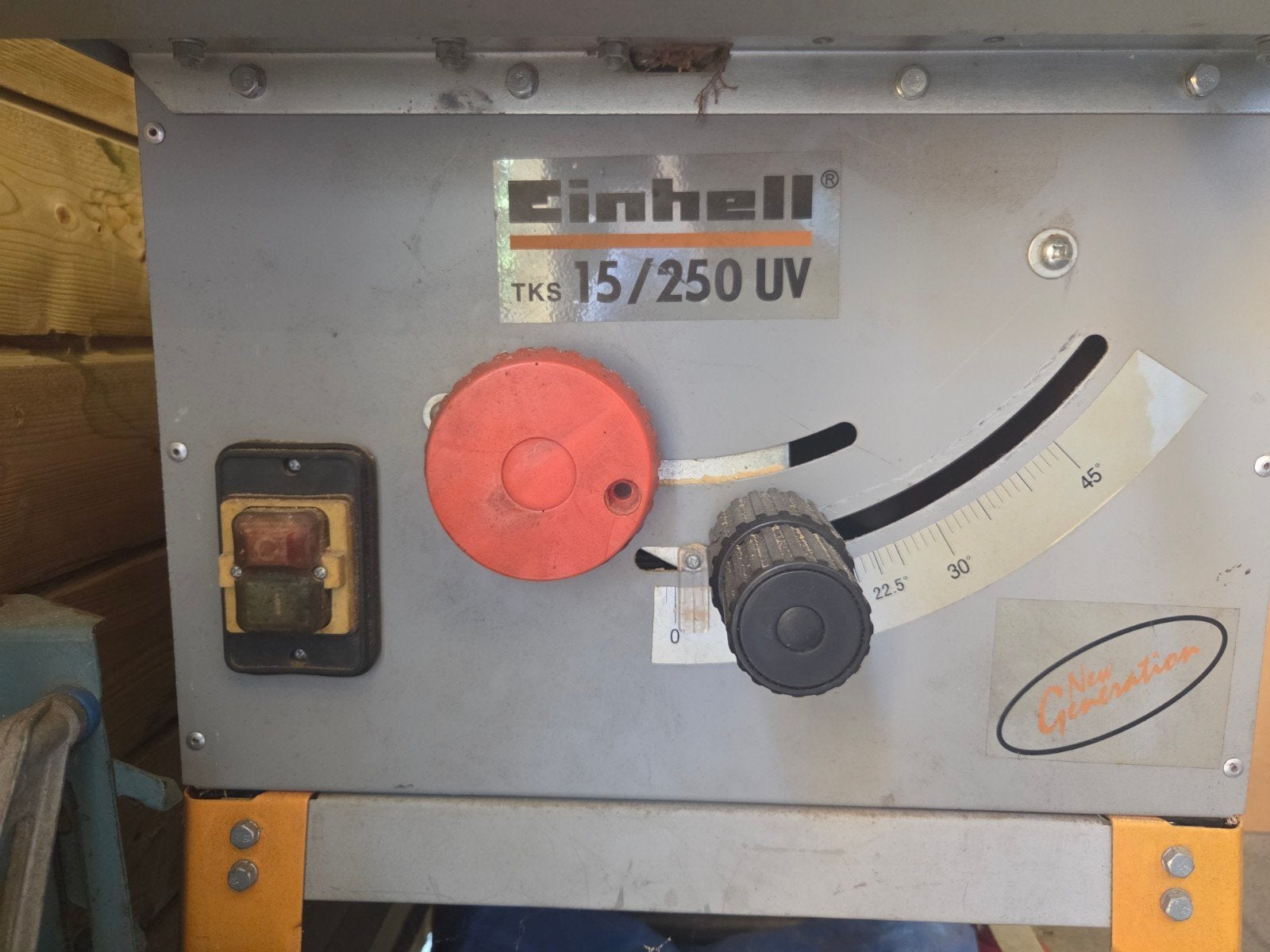 Einhell TKS 15/250 UV Tafelzaag - Krachtige Cirkelzaag, Ophalen, Gebruikt, Cirkelzaag, 70 mm of meer