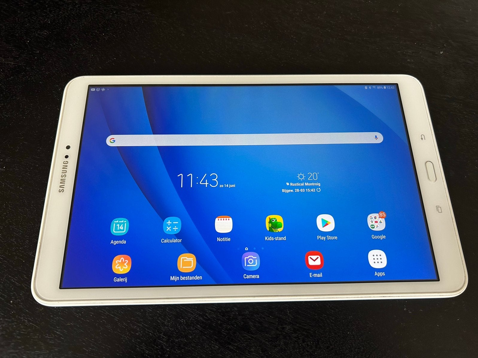 Samsung Galaxy Tab A Tablet 32 GB ZGAN, Computers en Software, Android Tablets, Zo goed als nieuw, Wi-Fi en Mobiel internet, 10 inch