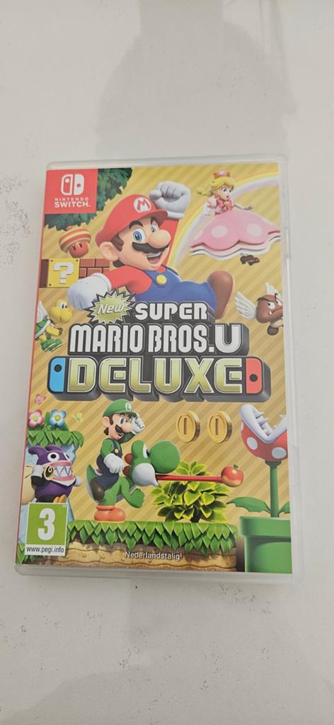 New Super Mario Bros. U Deluxe - Nintendo Switch, Eén computer, Ophalen of Verzenden, Zo goed als nieuw, Platform