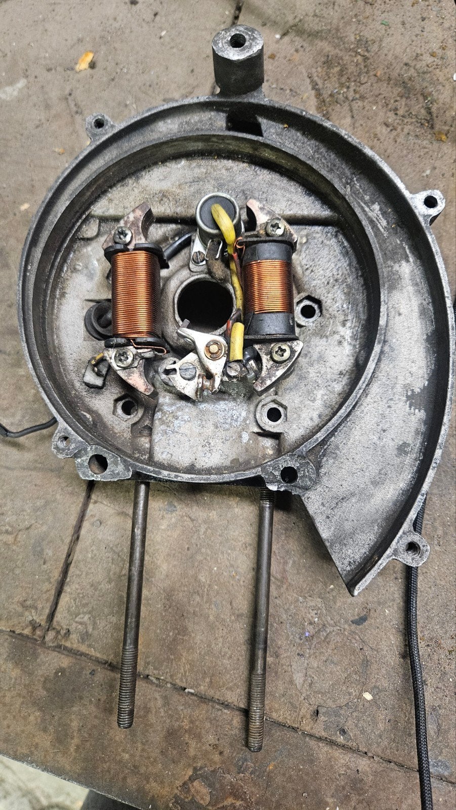 vespa ciao/citta/si contactpunten onsteking en carter, Fietsen en Brommers, Ophalen of Verzenden, Gebruikt, Blok, Overige merken