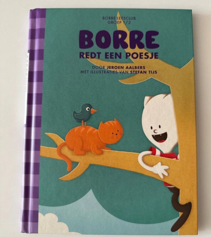 Borre redt een poesje, Boeken, Fictie algemeen, Jongen of Meisje, Ophalen of Verzenden, Zo goed als nieuw