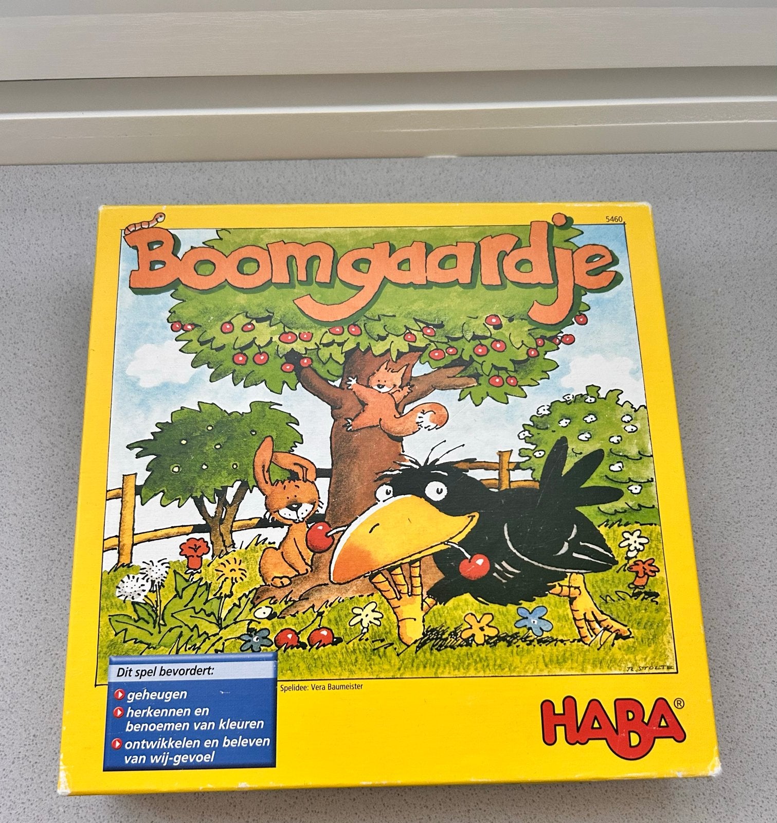 Boomgaardje HABA - Leuk coöperatief geheugenspel, Een of twee spelers, Ophalen, Zo goed als nieuw